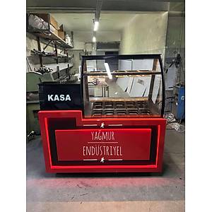 Kumpir Dolab� Kasa Bankolu 150 cm