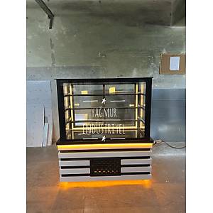 Pasta Dolab� Ah�ap Dekorlu 100 Cm