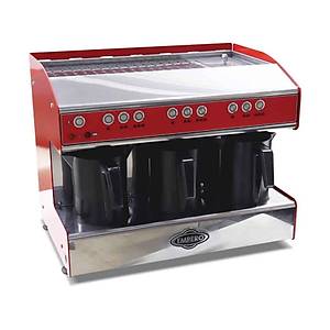 Empero 3 Cezveli T�rk Kahve Makinesi K�rm�z� EMP.LC3