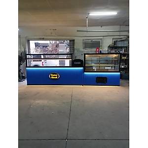B�rek ve Tatl� Sunum Tezgah� Kasa Bankolu 400 cm