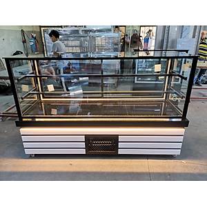 Ya� Pasta Tatl� Dolabo 200 Cm Beyaz �erit