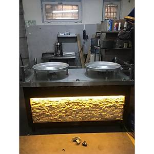 Tantuni Tezgah� �ift Tepsili 160 Cm