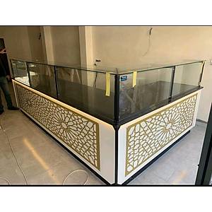 Baklava Te�ir Tezgah� Beyaz Gold