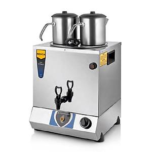 Remta Pleytsiz �ift Demlikli �ay Makinesi, 17 Litre, Elektrikli TT02