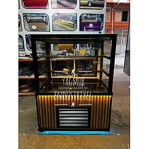 Pasta  Dolab� 100 Cm Ah�ap Dekorlu