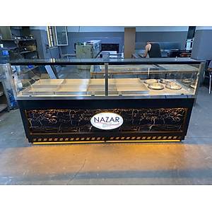 Yemek ve �orba Tezgah� 8+4 Sulu Sistem