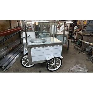 Seyyar yufka arabas�