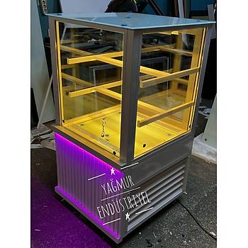 Ahap Dekorlu Pasta Dolab 70 Cm