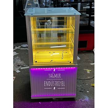 Ahap Dekorlu Pasta Dolab 70 Cm