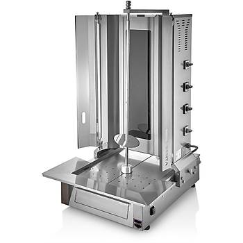 4 Radyanl Alttan Motorlu Elektrikli Dner Oca