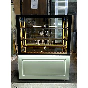 Ahap Dekorlu Pasta Dolab 100 Cm