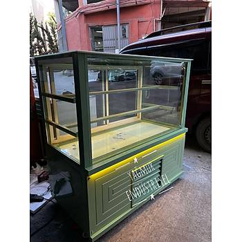 Ahap Dekorlu 130 Cm Pasta dolab