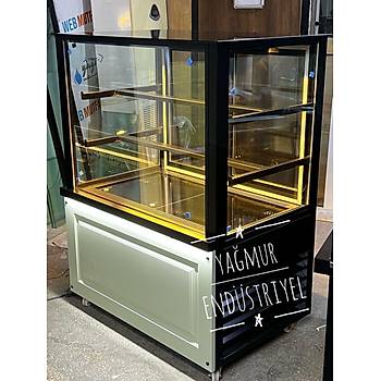 Ahap Dekorlu Pasta Dolab 100 Cm