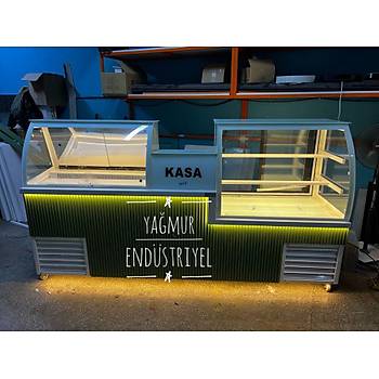 Kasa Bankolu Waffle Ve Pasta Dolab 250 Cm