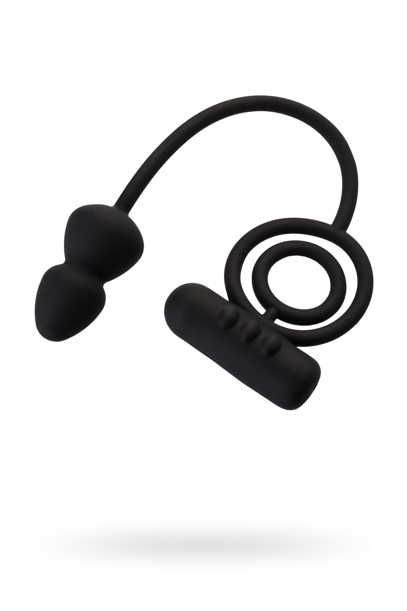 Erotist Titreşimli Penis Halkası ve Anal Plug