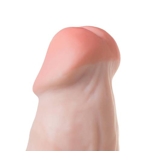 Erotist Realistik 26 cm Büyük ve Kalın Dildo - Kalınlık 7,5 cm