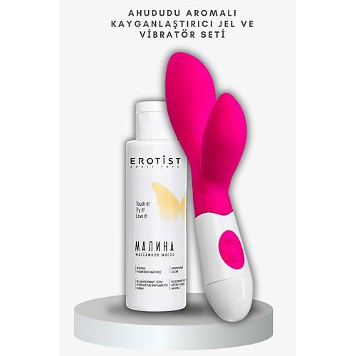 Orman Meyvesi Aromal Kayganlatrc Jel ve Lilu Klitoral Uyarc Vibratr Seti