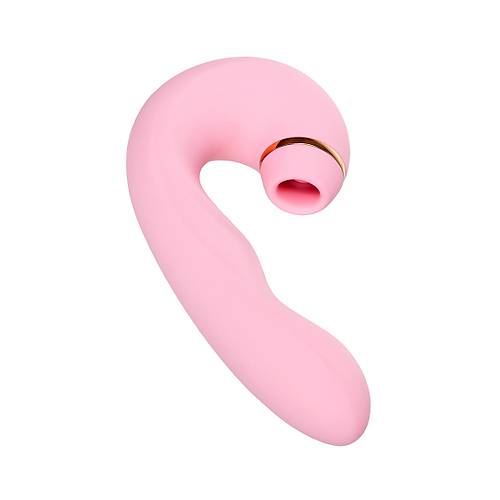 Erotist JOS JUNA 15 cm Pembe Klitoris Uyarcl Vibratr - Titreimli Strapon ve Cinsel Oyuncak