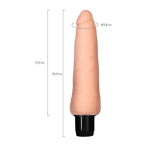 Orman Meyvesi Aromal Kayganlatrc Jel ve 20 cm Kaln Realistik Vibratr Seti