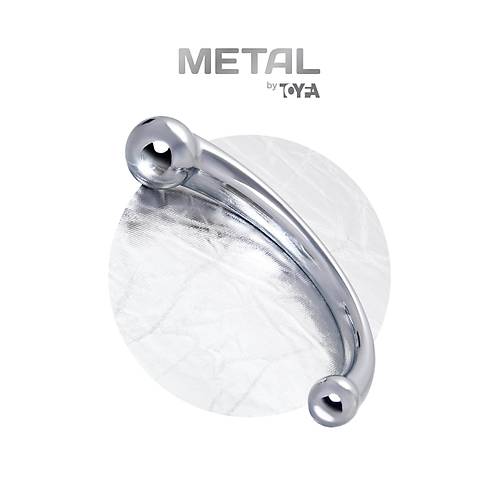 Erotist Metal Anal Kanca 21 cm - Anal Yapay Penis