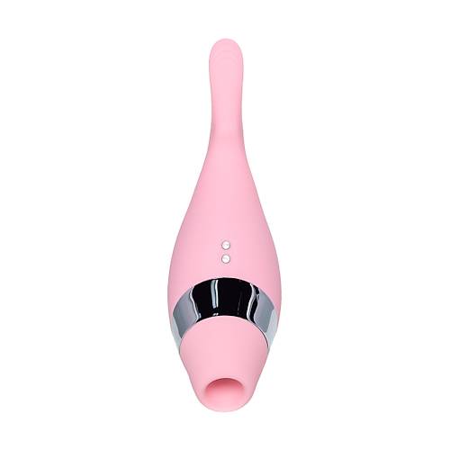 Erotist DAHLIA Pembe Klitoral Uyarcl Emi Vibratr - 14 cm, 10 Titreim Modlu Modern Cinsel Oyuncak