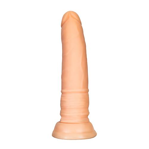 Erotist Krip 18cm Gereki Yapay Penis -  4cm Kalnlkta Ve Vantuzlu