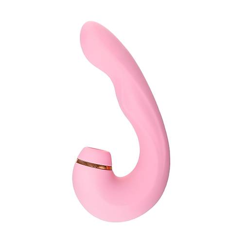 Erotist JOS JUNA 15 cm Pembe Klitoris Uyarcl Vibratr - Titreimli Strapon ve Cinsel Oyuncak