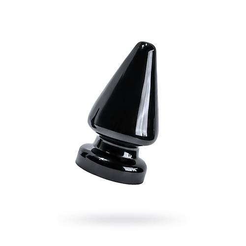 LoveToy Magnum 23 cm Dev Anal Plug  10 cm apl Siyah PVC Byk Boy Cinsel rn