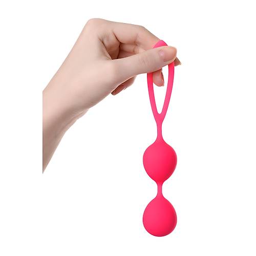 Erotist 17 cm Pembe Kegel Egzersiz Aleti - Vajinal Kas Glendirme