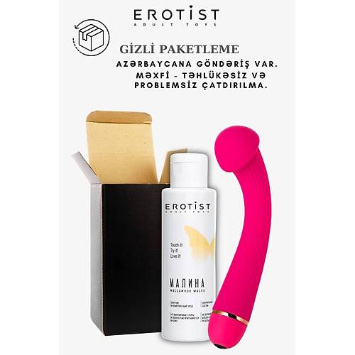 Orman Meyvesi Aromal Kayganlatrc Jel ve G Nokta Uyarcl Vibratr Seti