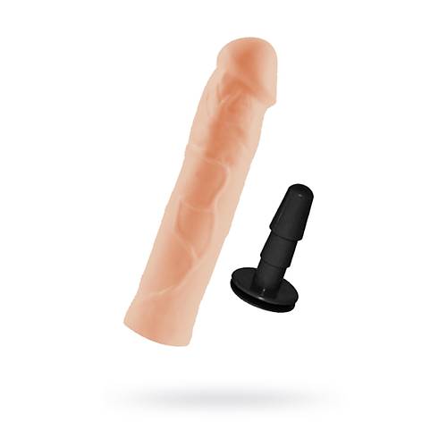 Erotist Belden Balamal Yapay Penis - zel Kuma Dokulu Klf 2'li Yapay Penis Vac-U-Lock Sistemi ile Yksek Kalite ve Konfor