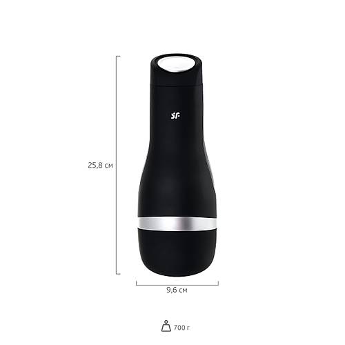 Satisfyer Men Classic 25,4 cm Gm TPE Mastrbatr  Farkl Dokuya Sahip Erkek Cinsel rn