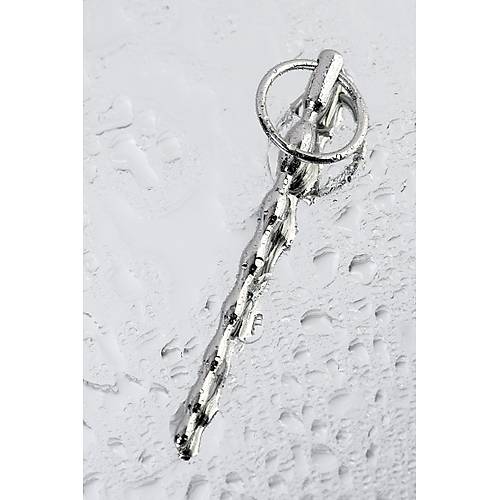 Erotist Metal Taban Halkal� �retral Plug - 10 cm Uzunluk, 30 mm Kal�nl�kta