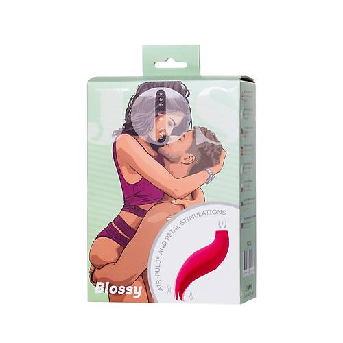 JOS Blossy 13,5 cm Klitoral Vibratr  Pembe Renkli Kadnlara zel Titreimli Cinsel rn