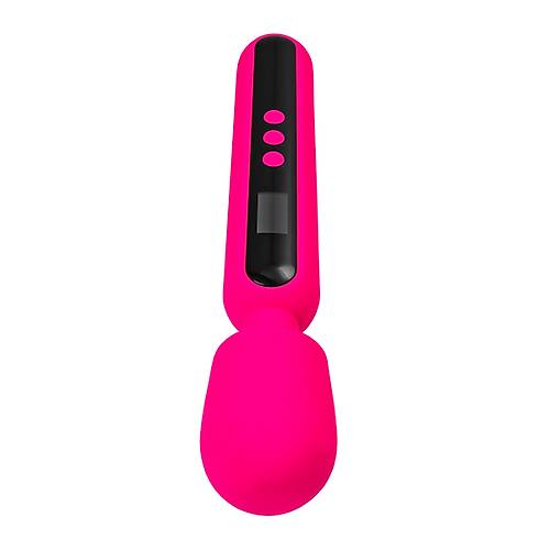 Erotist eroTeq Mashr Led Ekranl arj Edilebilir Vibratr - Pembe Renkli 23,5 cm