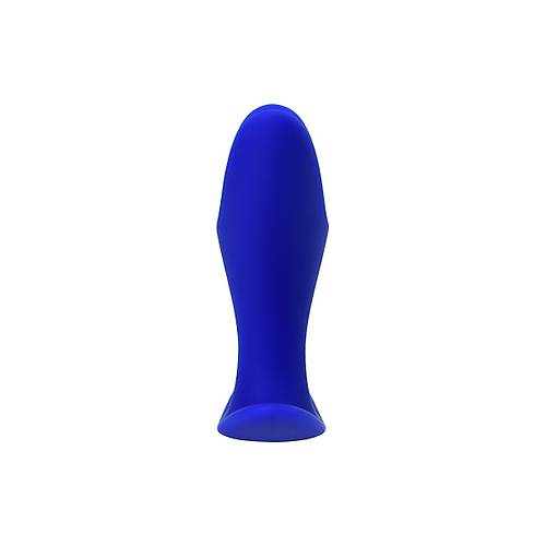 Erotist Genileyen Yapya Sahip Etkili Deneyim Salayan 8,5 cm Mavi Renk Silikon Anal Plug: Bloom