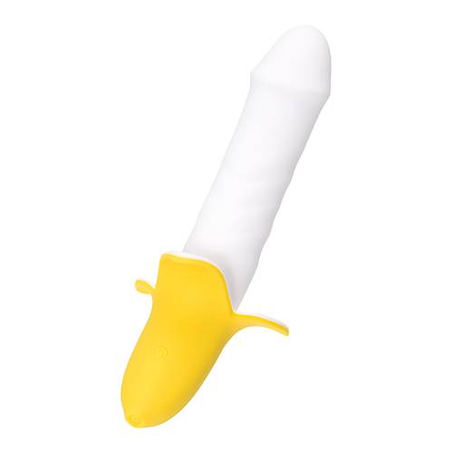 Erotist JOS B-NANA 19cm Banana Tasarm Vibratr ? Titreimli Dildo