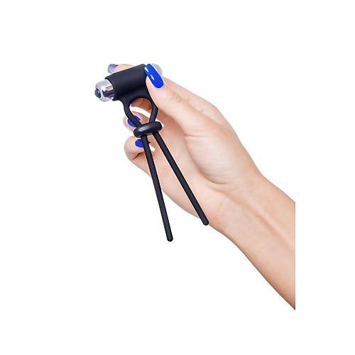 Erotist Titreimli Penis Halkas - A-Toys Titreimli Kement