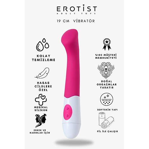 Orman Meyvesi Aromal Kayganlatrc Jel ve 19 cm Vibratr Seti - 10 Titreim Modu