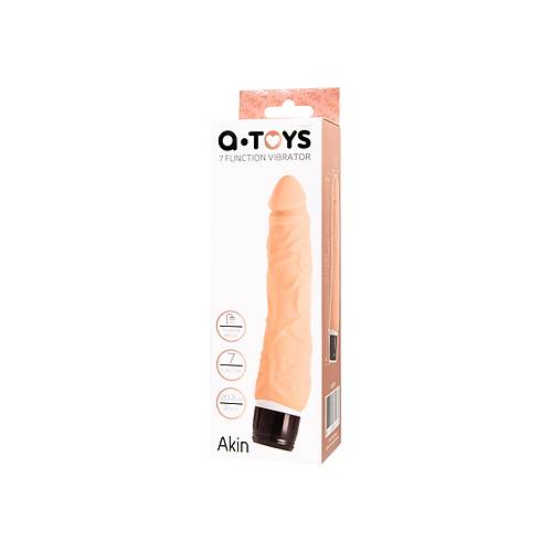 Erotist 20 cm Uzunluunda Gereki Vibratr - Damar Detayl Titreimli Yapay Penis