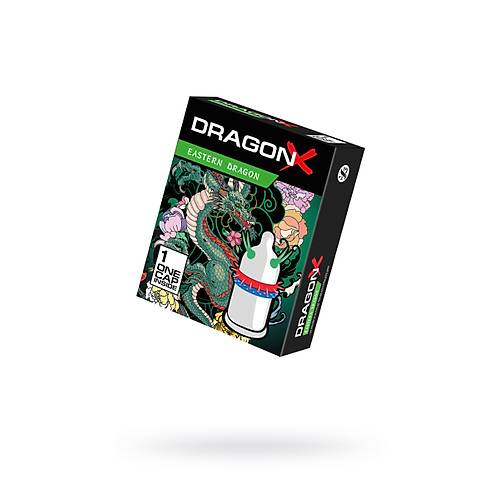 Erotist Dragon EASTERN D Uyarml ve Trtkl Prezervatif - 1 Adet Extra Uyarml Condom