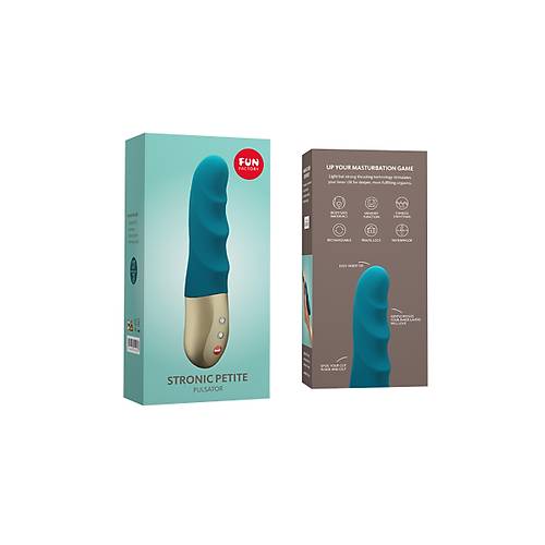 Fun Factory Stronic Petite 17 cm Mini Vibratr  Mor Renkli Silikon Kadnlara zel Cinsel rn
