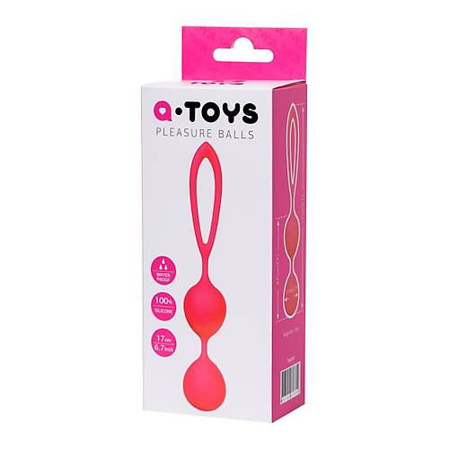 Erotist 17 cm Pembe Kegel Egzersiz Aleti - Vajinal Kas Glendirme