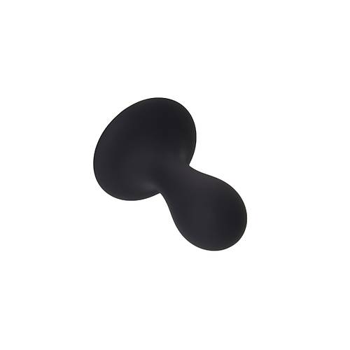 Erotist Hidro Esnek Yapda Siyah Silikon 8,5 cm Anal Plug