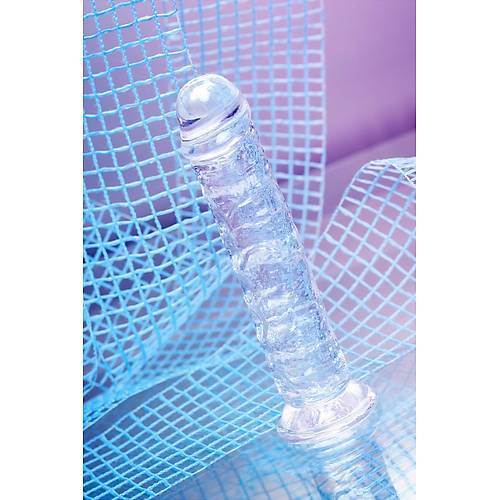 Erotist 20cm effaf ve Kaln Anal Vajinal Yapay Penis - Yar Sert Extra Haz
