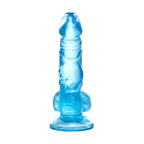 Erotist Mavi Renkli Yapay Penis - Renkli Cinsel Oyuncak