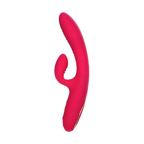 Erotist JOS Enila 23cm Titreimli Vibratr - Istma Fonksiyonlu Pembe Yapay Penis ve Klitoris Uyarcl Titreimli Dildo