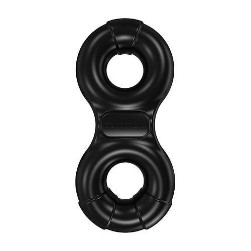 Erotist Bathmate Penis Titreim Halkas Eight - Elastomex, Siyah, 4-5 cm