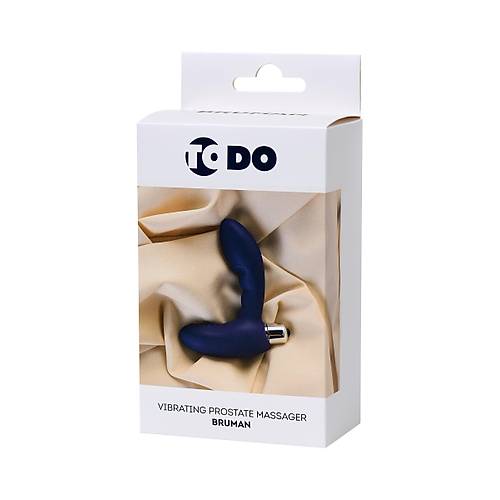 Erotist Erkeklere zel Tasarlanm Anatomik Yapya Sahip Titreimli Mor Renk 12 cm Anal Plug: Bruman