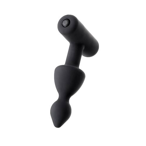 Erotist Titreimli Silikon Anal Plug